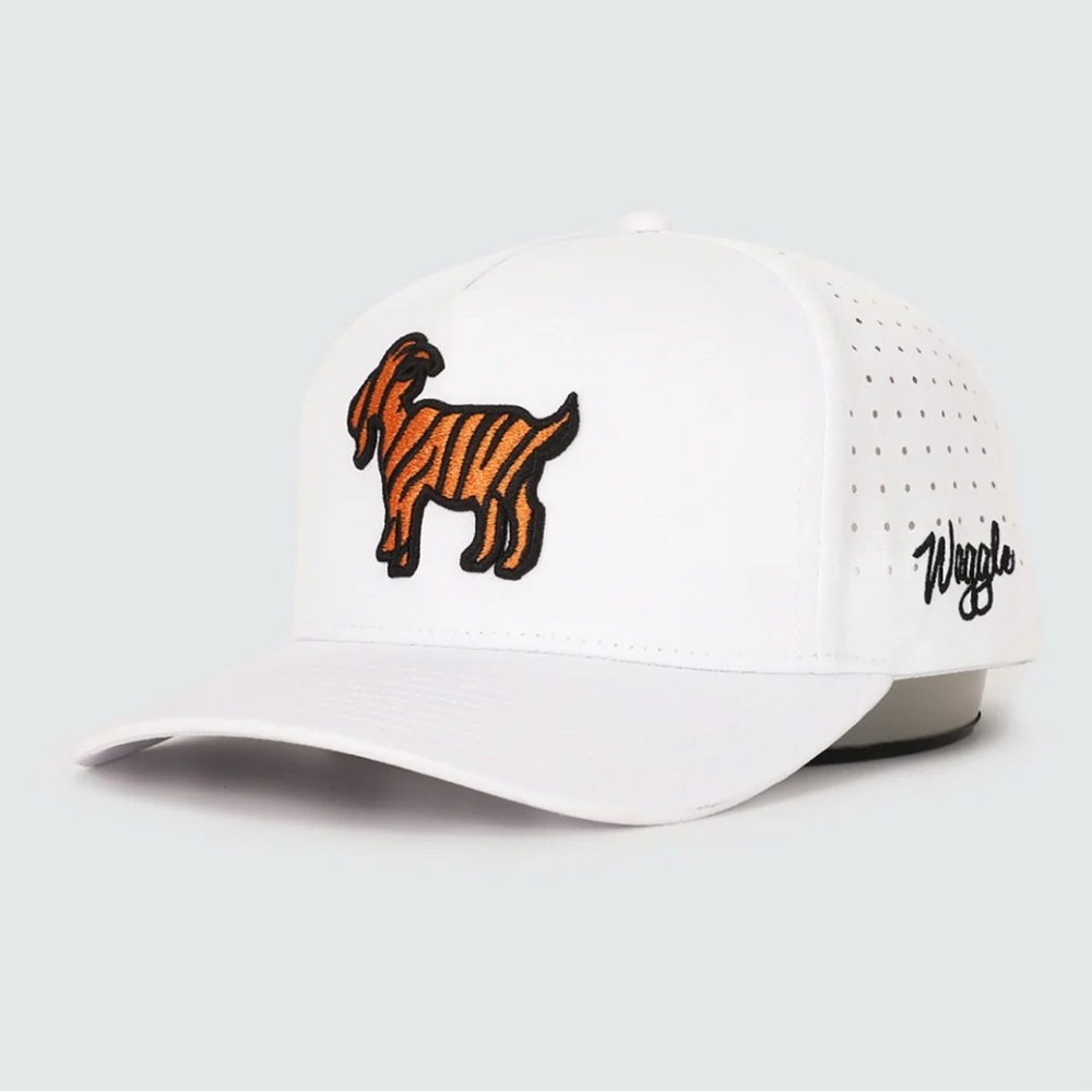 Waggle The GOAT Hat - White NWT